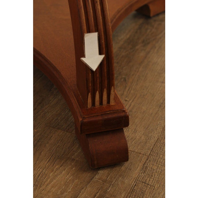 Ethan Allen 'Legacy' Collection Round Top Side Table For Sale - Image 17 of 18