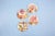 Plastic Botaniste Flower Side Plates, Set of 4 For Sale - Image 7 of 8