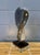 Vintage Postmodern Abstract Carved Stone Sculpture on Lucite Base For Sale In Miami - Image 6 of 6