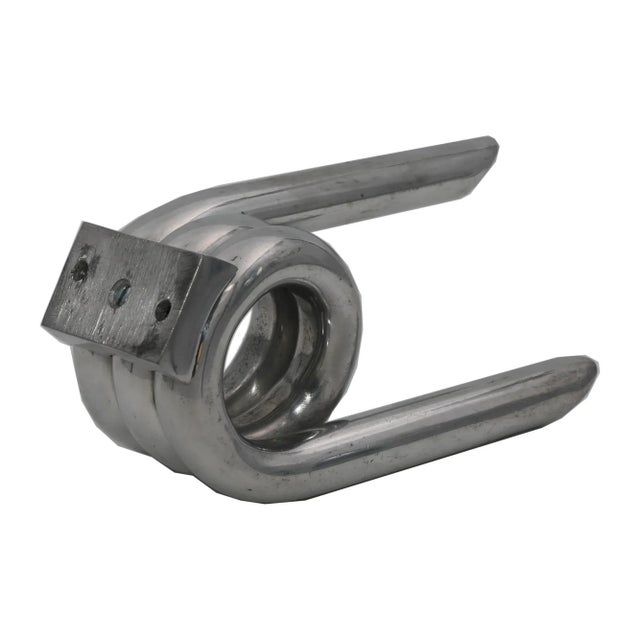 Bauhaus Vintage Chrome Barbed Wire Effect Coat Hook For Sale - Image 3 of 9