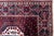 Red 1950s, Vintage Persian Afshar Rug, Tribal Double Medallion, Red Field, 4 X 6 For Sale - Image 8 of 11