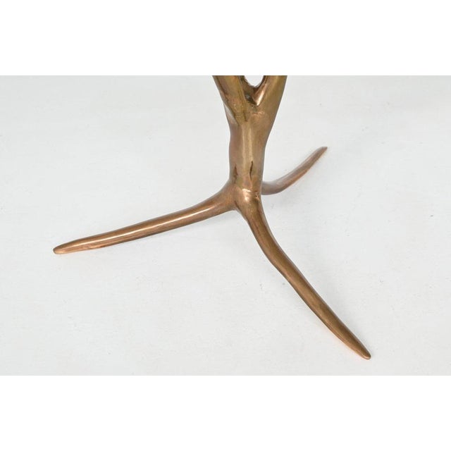 Sculptural Dining Table in Bronze and Glass, Belgium, 1970 For Sale - Image 13 of 18