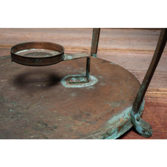 Antique Copper Rolltop Chafer Servers - Set of Four For Sale - Image 17 of 18