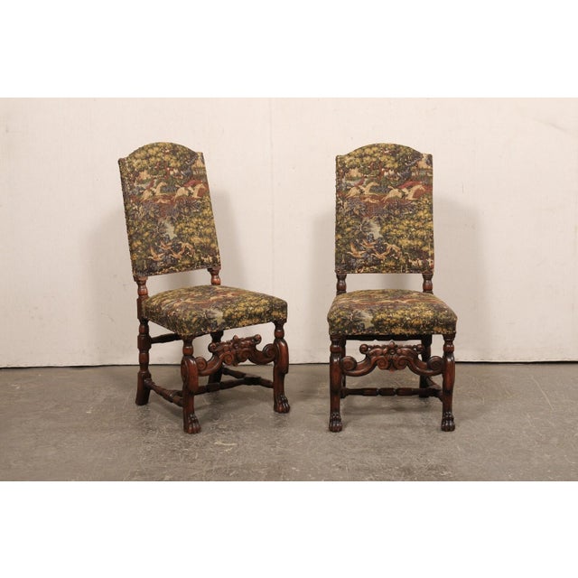 Early 20th Century French Renaissance Style Side Chairs - Set of 6 For Sale - Image 10 of 10