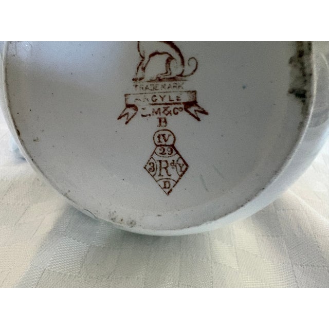 Mid 19th Century English Brown Transfer Ware Pitcher For Sale - Image 11 of 12