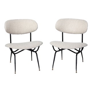 Lounge Chairs by Gastone Rinaldi, 1950, Set of 2 For Sale