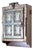 Portuguese Wall Cabinet Made with 19th Century Door For Sale