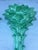 Palm Tree Apple Green Color Wall Sconces -a Pair For Sale In Miami - Image 6 of 10