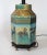 Gold Late 20th Century Reverse Painted Hexagonal Tang Horse Table Lamp For Sale - Image 8 of 13