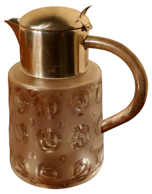 Art Deco Silver Plated Chiller Jug, 1930
