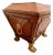 1820’s Rare Antique Regency Satinwood Cellarette Bar Cabinet With Gilt-Wood Paw Feet For Sale