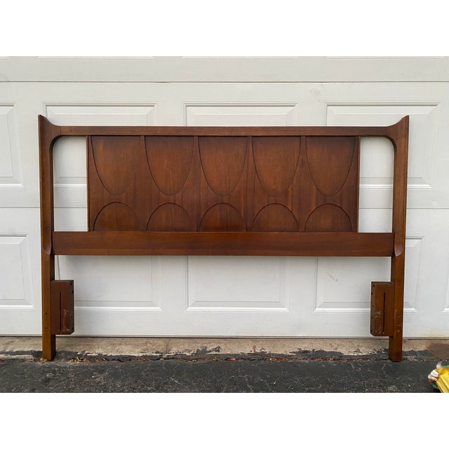 Mid Century Modern Broyhill Brasilia Full/Queen Headboard Chairish