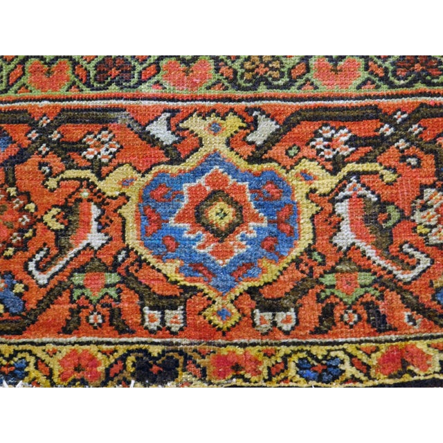 Antique Hand-Knotted Persian Sultan Abad Rug. 8'10"x 13' For Sale - Image 10 of 11