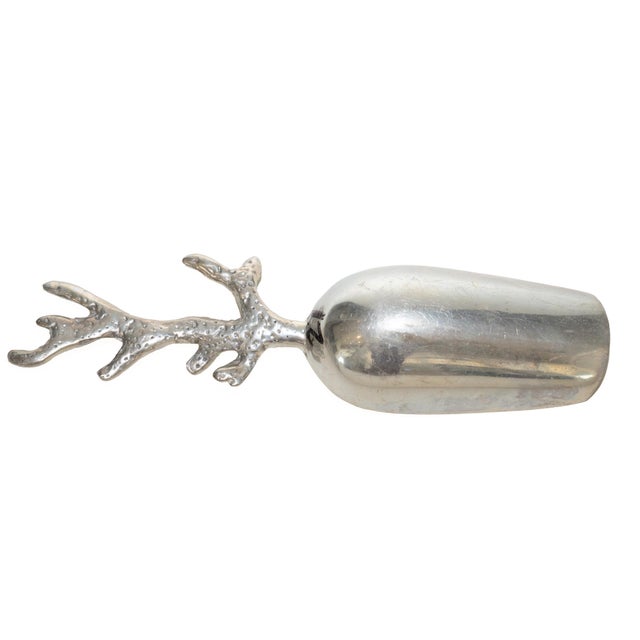 Vintage Georges Briard Coastal SeaHorse and Shell Ice Bucket With Ice Scooper, 1960's For Sale - Image 12 of 18