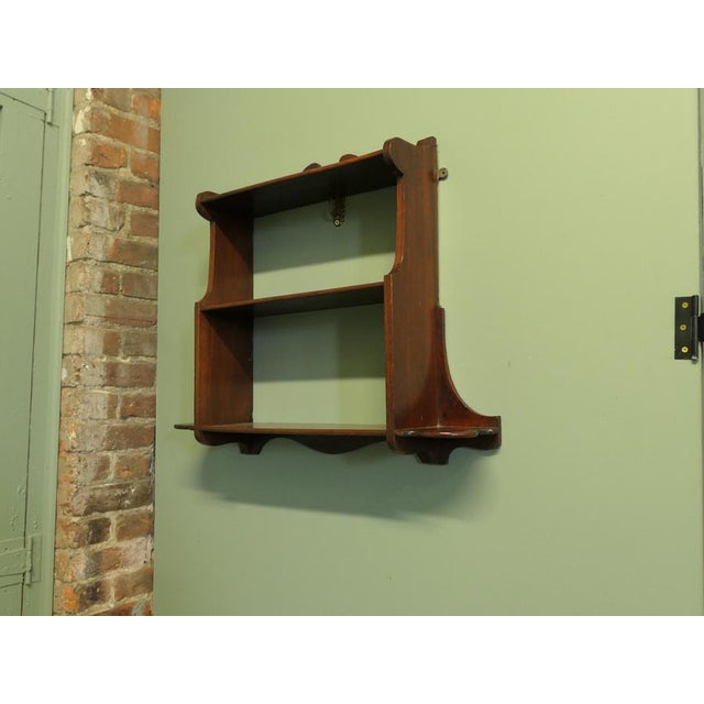 Arts and Crafts Wall Hanging Shelves, 1900 For Sale - Image 4 of 7