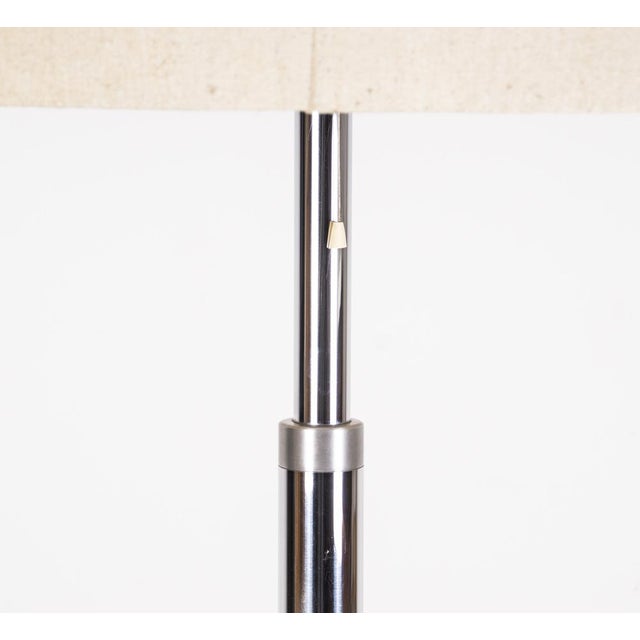 German Chrome Floor Lamp from Kaiser Idell / Kaiser Leuchten For Sale - Image 11 of 17