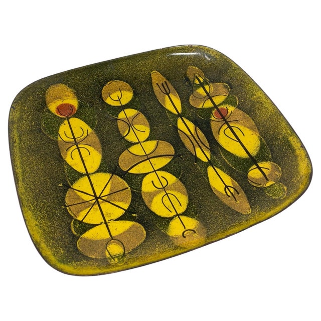 Gold Mid-Century Modern Tray For Sale - Image 8 of 8