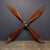An antique early 20th century british royal air force fe8 fighter aircraft propeller, manufactured by darracq for the...