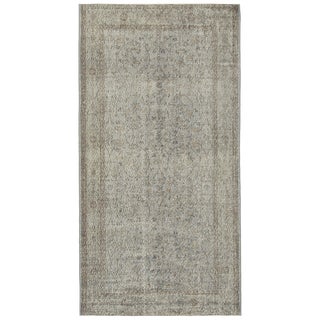 Vintage Handmade Overdyed Rug For Sale