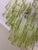 Glass Green Ombre Murano Glass Chandeliers, Set of 2 For Sale - Image 7 of 12