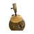 Neoclassical Vintage Neoclassical Stoneware Urn Lamp With Cast Metal Base and Handles For Sale - Image 3 of 9