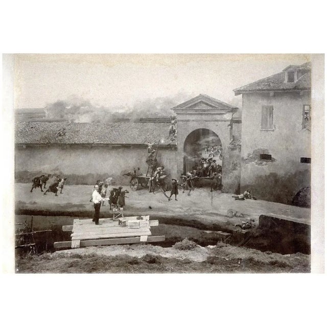 Giorgio Ceragioli - Giorgio Ceragioli Performs In Scenographic Painting - 1900 For Sale - Image 3 of 3