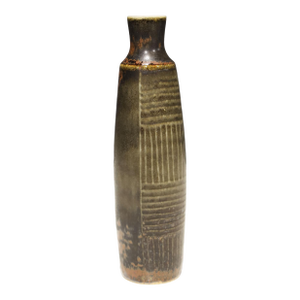 Carl-Harry Stalhane Stoneware Vase for Rostrand, Sweden