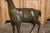 Continental 1930s Life Size Bronze Sculpture of a Deer Standing on its Four Legs For Sale - Image 9 of 12