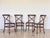 Chairs in Beech Wood and Vienna Straw, 1960s, Set of 4 For Sale - Image 18 of 18