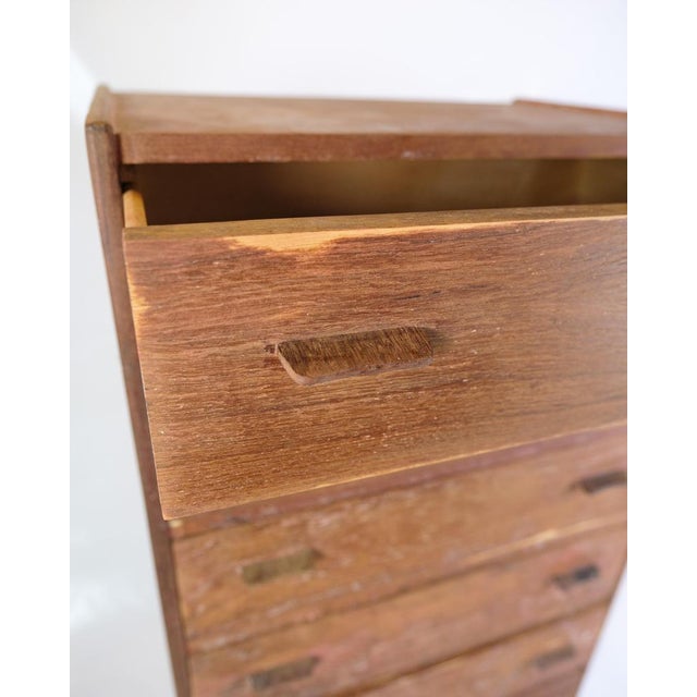 Commode in Teak with Oak Legs by Poul M. Volther for FDB, 1960s For Sale - Image 3 of 9