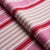 Schumacher Schumacher Minzer Cotton Stripe Fabric in Pink For Sale - Image 4 of 4
