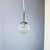 Model P115 Pendant in Chrome with Glass Globe by Rolf Krüger for Staff + Schwarz, 1970s For Sale - Image 6 of 9