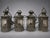 Early 20th Century Set of 4 Antique Industrial Style Maritime Ship Masthead Lanterns C. 1930 For Sale - Image 5 of 8