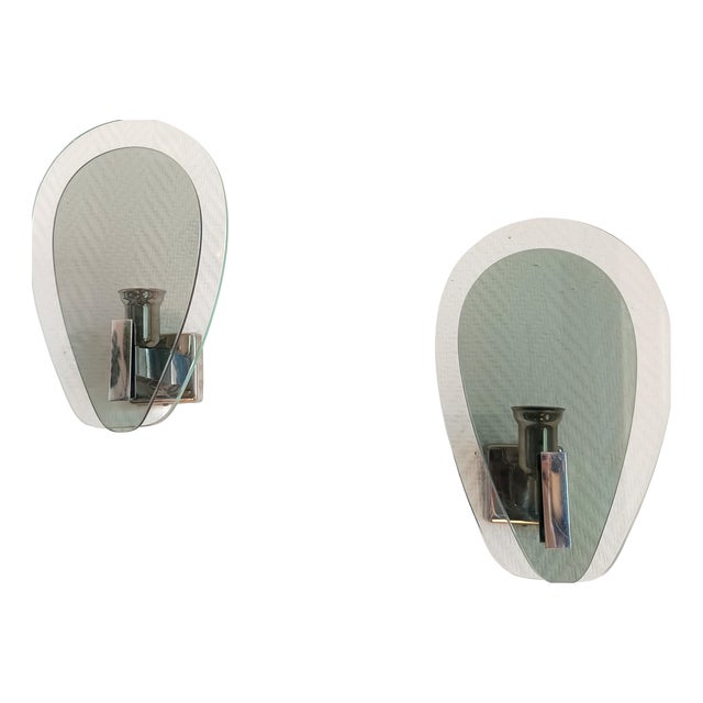 Space Age Wall Lights, Italy, 1970s For Sale