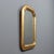 Glass Antique Italian Giltwood Mirror in Mecca, 1800s For Sale - Image 7 of 9