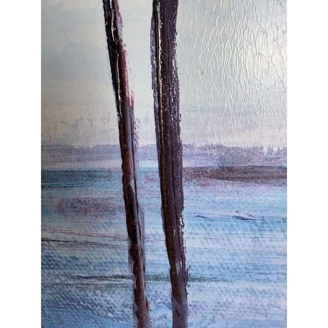 Vintage Large Landscape Painting For Sale - Image 9 of 11