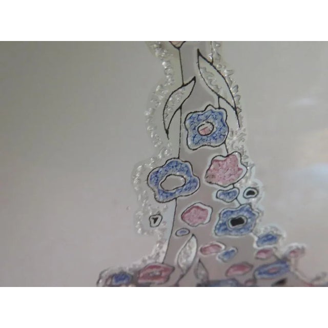 Pendant Light in Gilt Metal & Murano Glass Panels from Eglo Leuchten, Austria, 1970s For Sale - Image 6 of 11