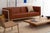 Two-Seater Sofa in Ash and Camel Leather by Julien Renault For Sale - Image 8 of 14