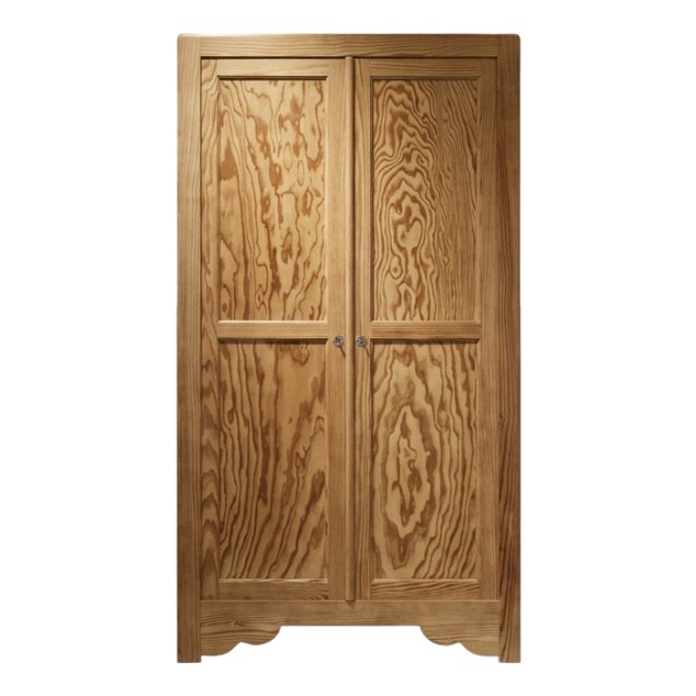 Art Deco Style Wardrobe, 1940 For Sale