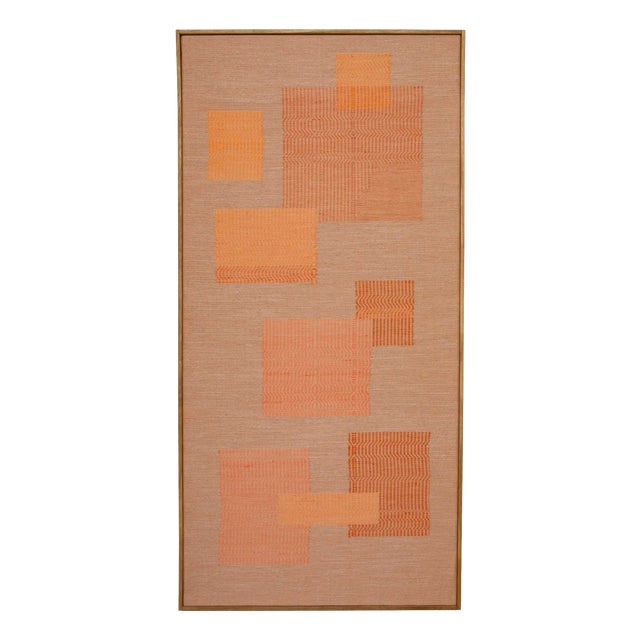 Spigolatura 95 Handwoven Wall Art by Susanna Costantini For Sale