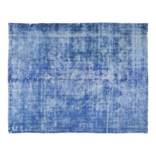 Vintage Turkish Hand Knotted Wool Rug, 9'6"x12'7" For Sale
