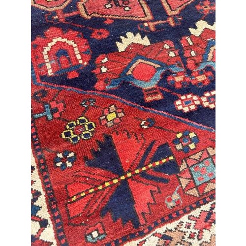 Tribal Hamadan Rug from Bobyrugs, 1890s For Sale - Image 14 of 18
