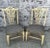 Cream Pair of Mid-20th Century Chinese Chippendale Side Chairs For Sale - Image 8 of 11