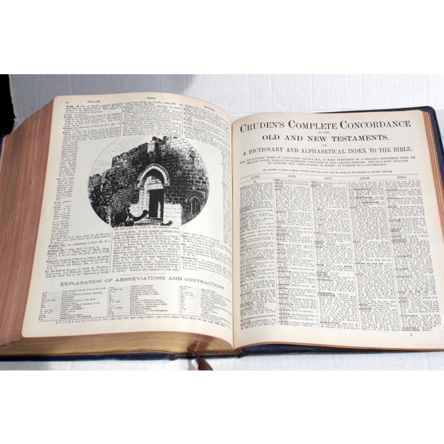 Vintage Oversized Gilt-Edge 1898 California Freemasonry & 1951 Masonic Bible – Bundle For Sale - Image 9 of 18