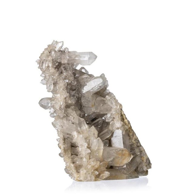 Large Vintage Quartz Cluster For Sale - Image 6 of 6
