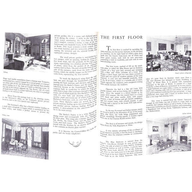 White "La Leopolda: A Description by Ogden Codman Architect and Owner 1939" 1987 Codman, Ogden For Sale - Image 8 of 13