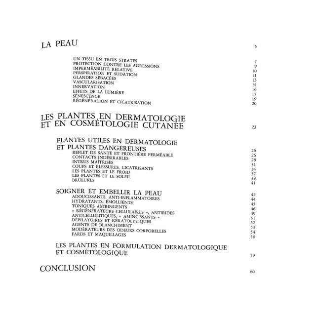 White "Un Jardin Pour La Peau" 1986 Delaveau, Pierre/ Clair, Genevieve For Sale - Image 8 of 11