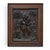 19th Century Renaissance Revival Carved Walnut Framed Panel For Sale