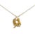 Gold Late 20th Century Carrera Y Carrera Diamond 18k Yellow Gold Moon Child Pendant Chain Necklace For Sale - Image 8 of 12