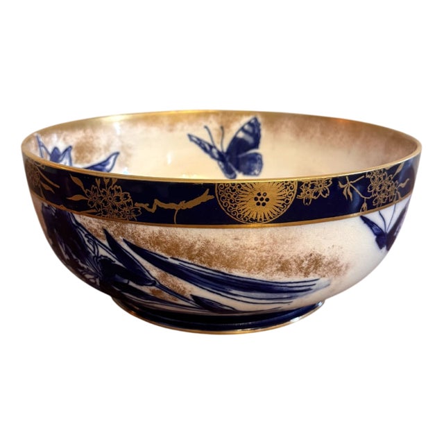 Large Antique Doulton Burslem Bowl, 1900 For Sale